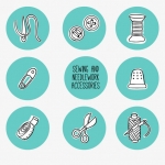 ฉลากเสื้อผ้าแฟชั่น สไตล์การออกแบบดีไซน์แบบใช้สีสันที่สดุดตาสวยงาม ฉลากไว้ใช้กับโลโก้ร้านเสื้อผ้า // ตัวอย่างดีไซน์ สติ๊กเกอร์ฉลาก Chill Shop Package