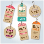 ป้ายสินค้า Hang Tag ป้ายกระดาษ สไตล์การออกแบบดีไซน์แบบเรียบๆแต่ดูดีมีสไตล์ ป้ายสินค้าไว้สำหรับประชาสัมพันธ์แก่ลูกค้าป้ายบอกรายละเอียดของสินค้า,ป้ายบอกราคาสินค้า // ตัวอย่างดีไซน์ ป้ายสินค้า Hang Tag ป้ายกระดาษ