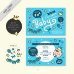 ฉลากแม่และเครื่องใช้ของเด็ก สไตล์การออกแบบดีไซน์แบบใช้สีสันสดุดตาสวยงาม ฉลากไว้ใช้แปะกับแพคเกจครีมอาบน้ำเด็ก // ตัวอย่างดีไซน์ สติ๊กเกอร์ฉลาก Chill Shop Package