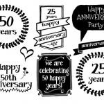 ฉลากกิจกรรมต่างๆและโปรโมชั่น สไตล์การออกแบบดีไซน์แบบเรียบๆแต่มีสไตล์ ฉลากไว้ใช้แปะกับกล่องของขวัญในวันครบรอบ // ตัวอย่างดีไซน์ สติ๊กเกอร์ฉลาก Chill Shop Package