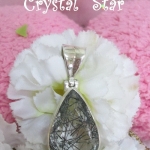 จี้แก้วขนเหล็กเจียระไน