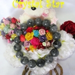 สร้อยข้อมือแก้วขนเหล็ก