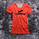 เสื้อยืด Rudedog ผู้หญิง รุ่น New Logo สีส้ม