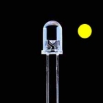 ราคาพิเศษ!!! LED 5มิล แสงเหลือง เลนส์ขาวใส 4000-6000mcd (1,000 หลอด)