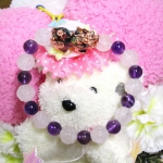 สร้อยข้อมือโรสควอทซ์ และอเมทิส