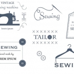 ฉลากเสื้อผ้าแฟชั่น สไตล์การออกแบบดีไซน์แบบเรียบๆแต่มีสไตล์ ฉลากไว้ใช้กับโลโก้ร้านเสื้อผ้า // ตัวอย่างดีไซน์ สติ๊กเกอร์ฉลาก Chill Shop Package