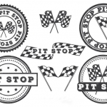 ฉลากสำหรับธุรกิจคุณ สไตล์การออกแบบดีไซน์แบบเรียบๆแต่มีสไตล์ ฉลากไว้ใช้เกี่ยวกับธุรกิจรถยนต์,สติ๊กเกอร์แปะรถ // ตัวอย่างดีไซน์ สติ๊กเกอร์ฉลาก Chill Shop Package