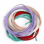 M004เชือกสีกากเพชร6มม.คละสี/12 เมตร