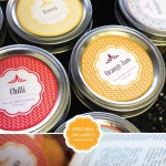 ไอเดียสำหรับการพิมพ์ สติ๊กเกอร์ฉลากสินค้า // สไตล์การออกแบบ ดีไซน์น่ารัก เก๋ๆ ฉลากใช้สำหรับ แปะกับแพคเกจสวยๆ