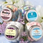 ไอเดียสำหรับการพิมพ์ สติ๊กเกอร์ฉลากสินค้า // สไตล์การออกแบบ ดีไซน์แบบการใช้สีสันที่สดุดตา น่าสนใจ ฉลากไว้ใช้สำหรับ แปะกับกระปุกใส่ลูกอมหลากสี