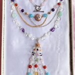 สร้อยคอแฟชั่น (หินสีรวม)