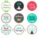 ฉลากเครื่องสำอางค์และสุขภาพอนามัย สไตล์การออกแบบดีไซน์แบบใช้สีหวานๆสบายตา ฉลากไว้ใช้แปะกับกระปุกสคลับผิว,กระปุกครีมบำรุงผิว // ตัวอย่างดีไซน์ สติ๊กเกอร์ฉลาก Chill Shop Package