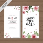 การ์ดแต่งงาน Wedding card สไตล์การออกแบบดีไซน์โดยการใช้พื้นหลังสีขาวและตกแต่งด้วยลายดอกไม้สีสันสดุดตาเพิ่มความโดดเด่น การ์ดงานแต่ง ไว้สำหรับ เรียนเชิญแขกผู้มีเกียรติเข้ามาร่วมงานแต่งงาน // ตัวอย่างดีไซน์ การ์ดแต่งงาน การ์ดเชิญ การ์ดสวยๆ