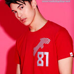 เสื้อยืดแขนสั้น rudedog รุ่น AREA81 (แอเรีย 81)