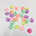 สีขุ่นอ่อนNo.002หัวใจเจียจิ๋ว/500กรัม