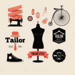 ฉลากเสื้อผ้าแฟชั่น สไตล์การออกแบบดีไซน์แบบใช้สีสันที่สดุดตาสวยงาม ฉลากไว้ใช้แปะกับแพคเกจเกี่ยวกับเสื้อผ้า // ตัวอย่างดีไซน์ สติ๊กเกอร์ฉลาก Chill Shop Package