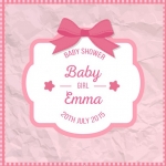 ฉลากแม่และเครื่องใช้ของเด็ก สไตล์การออกแบบดีไซน์แบบใช้สีหวานพาสเทลทำให้ดูสบายตา ฉลากไว้ใช้แปะกับแพคเกจของใช้เด็ก,ของเล่นเด็ก // ตัวอย่างดีไซน์ สติ๊กเกอร์ฉลาก Chill Shop Package