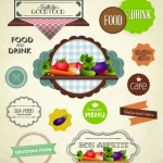 ฉลากอาหาร ของกิน สไตล์การออกแบบดีไซน์แบบเรียบๆแต่มีสไตล์ ฉลากไว้ใช้แปะกับแพคเกจอาหารแบบกล่อง // ตัวอย่างดีไซน์ สติ๊กเกอร์ฉลาก Chill Shop Package