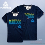 เสื้อยืดแขนสั้นผู้หญิง rudedog รุ่น Fast Lane (ฟาสต์เลน) สีกรมท่า