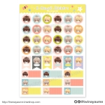 K-Kawaii Sticker Set