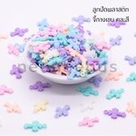 PTลูกปัดพลาสติกจี้กางเขนCH/500กรัม