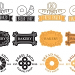 ฉลากสำหรับธุรกิจคุณ สไตล์การออกแบบดีไซน์แบบเรียบๆแต่มีสไตล์ ฉลากไว้ใช้แปะกับแพคเกจเกี่ยวกับธุรกิจร้านเบอเกอรี่ // ตัวอย่างดีไซน์ สติ๊กเกอร์ฉลาก Chill Shop Package