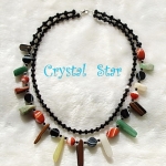 ขายแล้วค่ะ! สร้อยคอหินสี