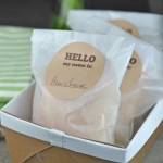 ไอเดียสำหรับการพิมพ์ สติ๊กเกอร์ฉลากสินค้า // สไตล์การออกแบบ ดีไซน์ที่ทันสมัย ฉลากไว้ใช้สำหรับ แปะซองคุกกี้ ซองขนม