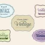 ฉลากป้ายติดพัสดุไปรษณีย์ สไตล์การออกแบบดีไซน์แบบสไตล์วินเทจทำให้ดูทันสมัยมากขึ้น ฉลากไว้ใช้แปะกับกล่องพัสดุสินค้า,แบบฟอร์มชื่อที่อยู่ ผู้ส่ง-ผู้รับ // ตัวอย่างดีไซน์ สติ๊กเกอร์ฉลาก Chill Shop Package