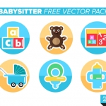 ฉลากแม่และเครื่องใช้เด็ก สไตล์การออกแบบดีไซน์โดยการใช้สีสันที่ดูโดดเด่นสำหรับเด็ก ฉลากไว้ใช้แปะกับของเล่นเด็ก,ของใช้สำหรับเด็ก // ตัวอย่างดีไซน์ สติ๊กเกอร์ฉลาก Chill Shop Package