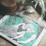 *พร้อมส่ง* Tote Bag กระเป๋าผ้าใบใหญ่สกรีนลาย