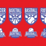 ฉลากป้ายประชาสัมพันธ์ สไตล์การออกแบบดีไซน์แบบเรียบๆแต่มีสไตล์ ฉลากไว้ใช้แปะกับร้านจำหน่ายเครื่องกีฬา,แพคเกจเกี่ยวกับกีฬา // ตัวอย่างดีไซน์ สติ๊กเกอร์ฉลาก Chill Shop Package