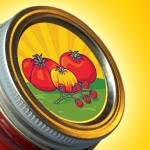 ไอเดียสำหรับการพิมพ์ สติ๊กเกอร์ฉลากสินค้า // สไตล์การออกแบบ ดีไซน์แบบเรียบๆ แต่มีสไตล์ ฉลากไว้ใช้สำหรับ แปะกับโหลบรรจุอาหาร