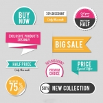 ฉลากป้ายแจ้งประกาศเตือน สไตล์การออกแบบดีไซน์แบบสไตล์วินเทจทำให้ดูทันสมัยมากขึ้น ฉลากไว้ใช้แปะกับสินค้าที่ลดราคา // ตัวอย่างดีไซน์ สติ๊กเกอร์ฉลาก Chill Shop Package