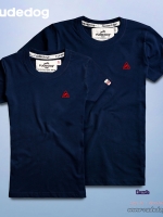 เสื้อยืดผู้หญิงกันน้ำ rudedog รุ่น Water Seal (วอเตอร์ซีล) สีกรมท่า L