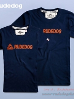 เสื้อยืดผู้หญิง rudedog รุ่น Winner (วินเนอร์) สีกรมท่า ไซต์ S