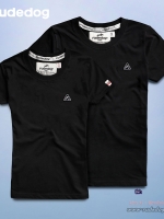 เสื้อยืดผู้หญิงกันน้ำ rudedog รุ่น Water Seal (วอเตอร์ซีล) สีดำ L