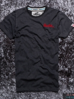 เสื้อยืด Rudedog รุ่น Rude Only สีเทาดำ