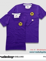 เสื้อยืด Rudedog รุ่น Deluxe (ดีลักซ์) สีม่วง ( Violet )