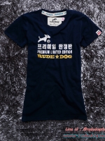 เสื้อยืดผู้หญิง rudedog สีกรมท่า ไซต์ S