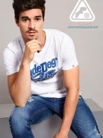 เสื้อยืด rudedog รุ่น Airline (แอร์ไลน์) Size S