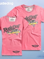 เสื้อยืดผู้หญิง rudedog รุ่น Airline (แอร์ไลน์) สีเขียว ไซต์ L