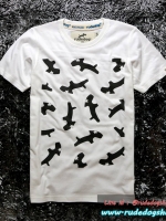 เสื้อยืด Rudedog รุ่น Mono สีขาว
