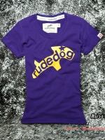 เสื้อยืด ผู้หญิง รุ่น BigDog 2016 สีม่วง ไซต์ L