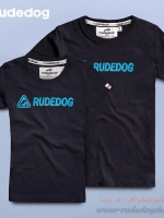 เสื้อยืดผู้หญิง rudedog รุ่น Winner (วินเนอร์) สีเทาเข้ม ไซต์ L
