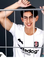 เสื้อยืดคอกรมแขนสั้น rudedog รุ่น United (ยูไนเต็ด) Size M