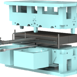 DF Series x MFB Gas Burner l หัวเตาอินฟาเรดแก๊สเปลวไฟสองหน้า - สำหรับอุ่นร้อนโมลด์การหล่ออลูมิเนียม