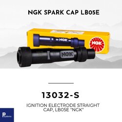 NGK Spark Cap LB05E l ปลั๊กหัวเทียน สำหรับเขี้ยวจุดสปาร์ค