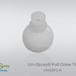 Full Cone Tip PVDF UNI52FC-K