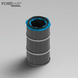 PoreXair Cartridge Filter PA300HAM CT-20 l ไส้กรองสีฝุ่น High Tensile Paper ขนาด 330x216x600